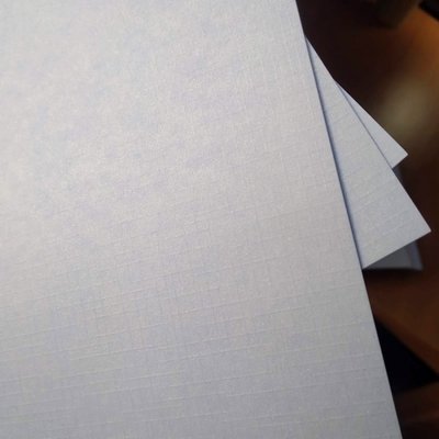 Дизайнерский картон двухсторонний Белый Перламутр, текстура ткань, 250 г/м 28375 фото